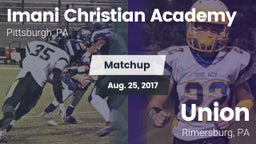 Matchup: Imani Christian Acad vs. Union  2017