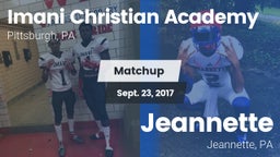 Matchup: Imani Christian Acad vs. Jeannette  2017