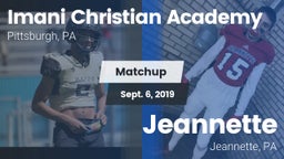 Matchup: Imani Christian Acad vs. Jeannette  2019