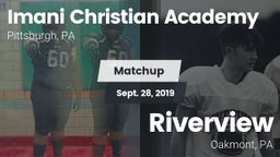 Matchup: Imani Christian Acad vs. Riverview  2019