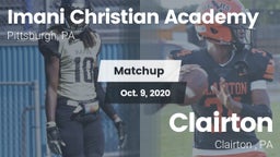 Matchup: Imani Christian Acad vs. Clairton  2020