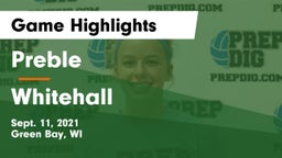 Preble  vs Whitehall  Game Highlights - Sept. 11, 2021