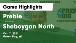 Preble  vs Sheboygan North  Game Highlights - Oct. 7, 2021