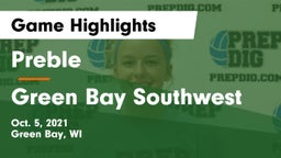Preble  vs Green Bay Southwest Game Highlights - Oct. 5, 2021
