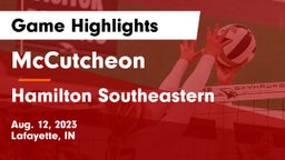 McCutcheon  vs Hamilton Southeastern  Game Highlights - Aug. 12, 2023