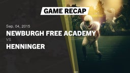 Recap: Newburgh Free Academy  vs. Henninger  2015