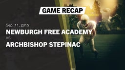 Recap: Newburgh Free Academy  vs. Archbishop Stepinac  2015