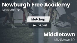 Matchup: Newburgh Free vs. Middletown  2016
