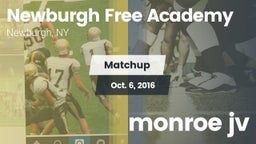 Matchup: Newburgh Free vs. monroe jv 2016