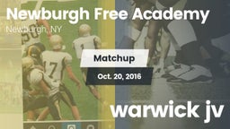 Matchup: Newburgh Free vs. warwick jv 2016