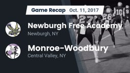 Recap: Newburgh Free Academy  vs. Monroe-Woodbury  2017