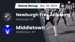 Recap: Newburgh Free Academy  vs. Middletown  2019