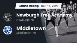 Recap: Newburgh Free Academy  vs. Middletown  2020