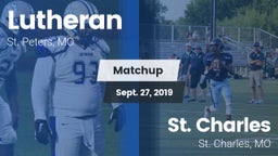 Matchup: Lutheran  vs. St. Charles  2019