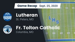 Recap: Lutheran  vs. Fr. Tolton Catholic  2020