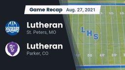 Recap: Lutheran  vs. Lutheran  2021