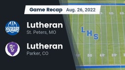 Recap: Lutheran  vs. Lutheran  2022