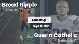 Matchup: Broad Ripple High Sc vs. Guerin Catholic  2017