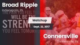 Matchup: Broad Ripple High Sc vs. Connersville  2017