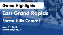 East Grand Rapids  vs Forest Hills Central  Game Highlights - Nov. 29, 2019