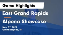 East Grand Rapids  vs Alpena Showcase Game Highlights - Nov. 27, 2021