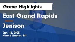 East Grand Rapids  vs Jenison   Game Highlights - Jan. 14, 2023