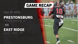 Recap: Prestonsburg  vs. East Ridge  2016