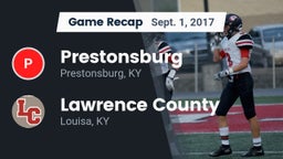 Recap: Prestonsburg  vs. Lawrence County  2017
