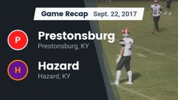 Recap: Prestonsburg  vs. Hazard  2017