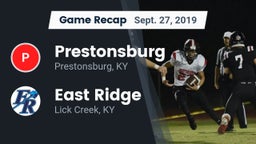 Recap: Prestonsburg  vs. East Ridge  2019