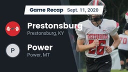 Recap: Prestonsburg  vs. Power  2020