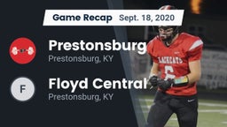Recap: Prestonsburg  vs. Floyd Central 2020