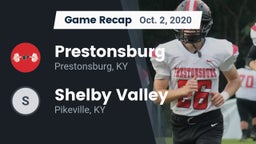 Recap: Prestonsburg  vs. Shelby Valley  2020