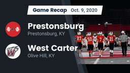 Recap: Prestonsburg  vs. West Carter  2020