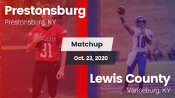 Matchup: Prestonsburg High vs. Lewis County  2020