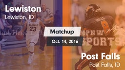 Matchup: Lewiston  vs. Post Falls  2016