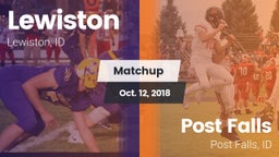 Matchup: Lewiston  vs. Post Falls  2018