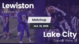 Matchup: Lewiston  vs. Lake City  2018