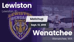 Matchup: Lewiston  vs. Wenatchee  2019