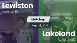 Matchup: Lewiston  vs. Lakeland  2020