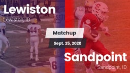 Matchup: Lewiston  vs. Sandpoint  2020