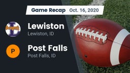 Recap: Lewiston  vs. Post Falls  2020