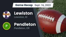 Recap: Lewiston  vs. Pendleton  2022