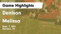 Denison  vs Melissa  Game Highlights - Sept. 7, 2021