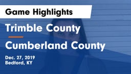 Trimble County  vs Cumberland County Game Highlights - Dec. 27, 2019