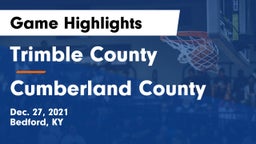 Trimble County  vs Cumberland County  Game Highlights - Dec. 27, 2021