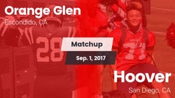 Matchup: Orange Glen High vs. Hoover  2017