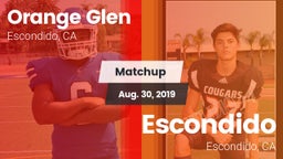 Matchup: Orange Glen High vs. Escondido  2019