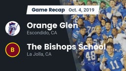 Recap: Orange Glen  vs. The Bishops School 2019