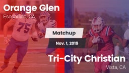 Matchup: Orange Glen High vs. Tri-City Christian  2019